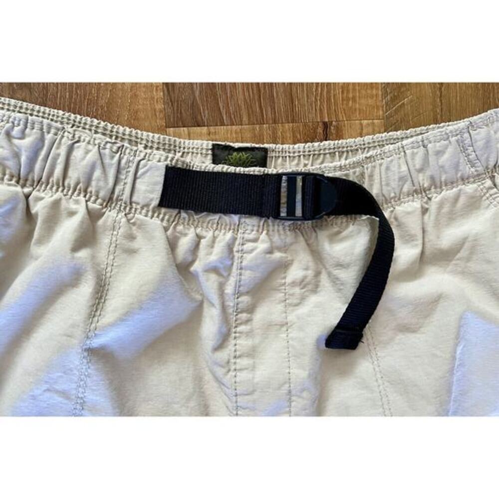 Timberland Swim Trunks Men's L Khaki Belted Adjustable Waist EUC - Picture 7 of 10